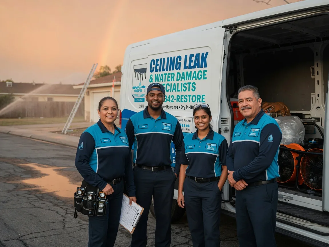 Ceiling Leak Cleanup company in Gouldbusk, TX